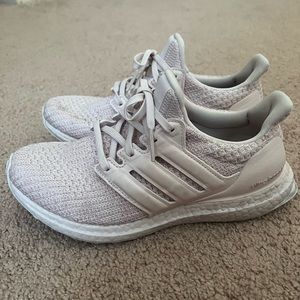 Light pink adidas ultra post